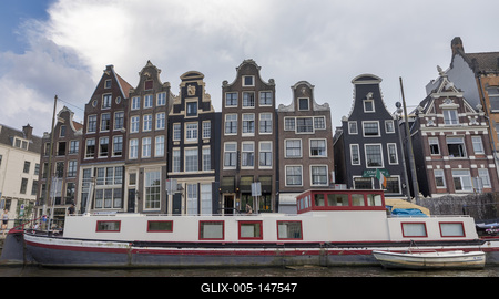 Cityscapes of Amsterdam-stock-foto