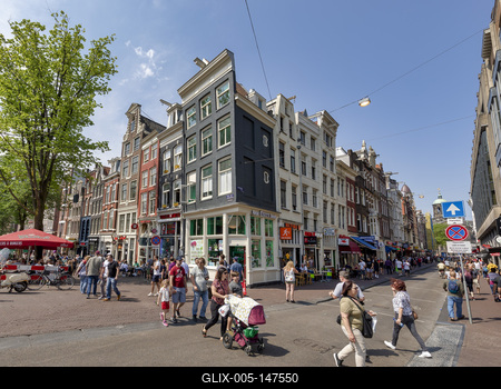 Cityscapes of Amsterdam-stock-foto