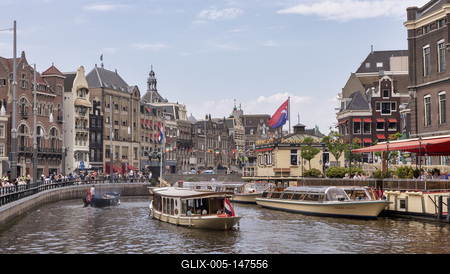 Cityscapes of Amsterdam-stock-foto