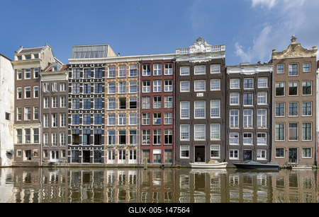 Cityscapes of Amsterdam-stock-foto