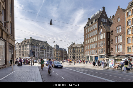Cityscapes of Amsterdam-stock-foto