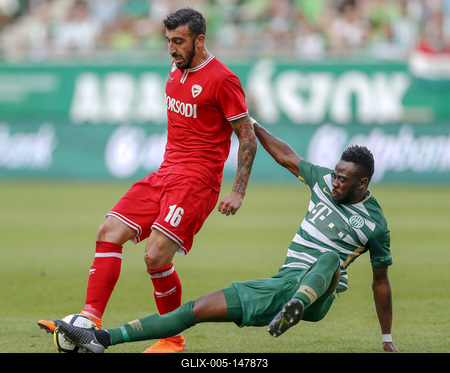 Ferencvarosi TC v DVTK - Hungarian OTP Bank Liga-stock-foto