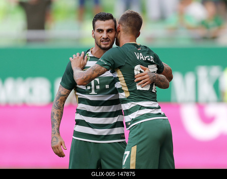 Ferencvarosi TC v DVTK - Hungarian OTP Bank Liga-stock-foto