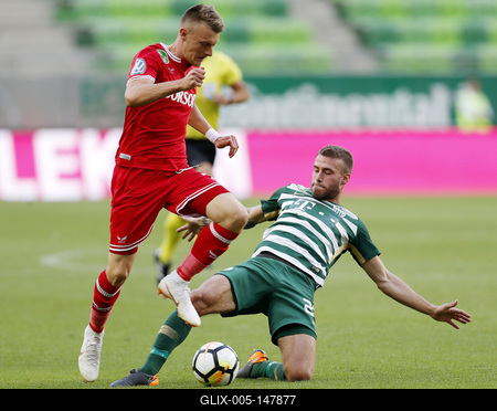 Ferencvarosi TC v DVTK - Hungarian OTP Bank Liga-stock-foto