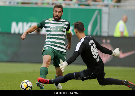 Ferencvarosi TC v DVTK - Hungarian OTP Bank Liga-stock-foto