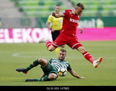 Ferencvarosi TC v DVTK - Hungarian OTP Bank Liga-stock-foto