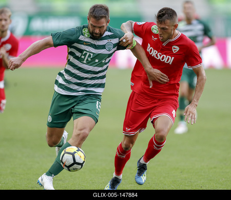 Ferencvarosi TC v DVTK - Hungarian OTP Bank Liga-stock-foto