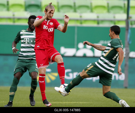 Ferencvarosi TC v DVTK - Hungarian OTP Bank Liga-stock-foto
