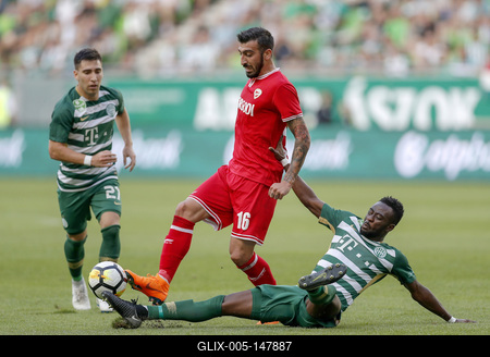 Ferencvarosi TC v DVTK - Hungarian OTP Bank Liga-stock-foto