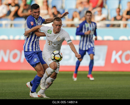 MTK Budapest v Ferencvarosi TC - Hungarian OTP Bank Liga-stock-foto