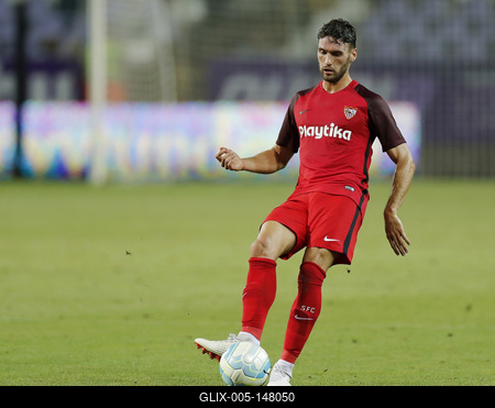 Ujpest FC v Sevilla FC - UEFA Europa League Second Qualifying Round: 2nd Leg-stock-foto