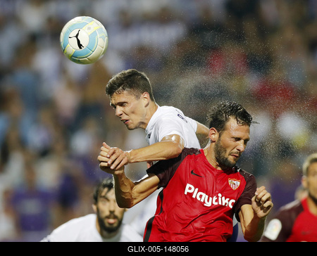 Ujpest FC v Sevilla FC - UEFA Europa League Second Qualifying Round: 2nd Leg-stock-foto