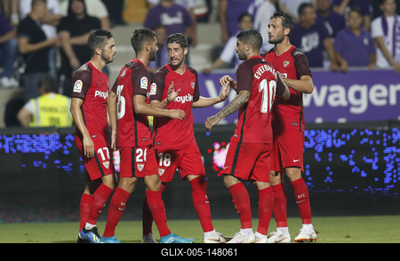 Ujpest FC v Sevilla FC - UEFA Europa League Second Qualifying Round: 2nd Leg-stock-foto