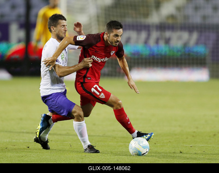 Ujpest FC v Sevilla FC - UEFA Europa League Second Qualifying Round: 2nd Leg-stock-foto