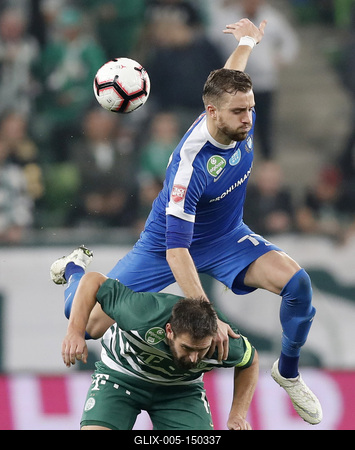 Ferencvarosi TC v MTK Budapest - Hungarian OTP Bank Liga-stock-foto