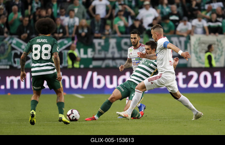 Ferencvarosi TC v DVSC - Hungarian OTP Bank Liga-stock-foto