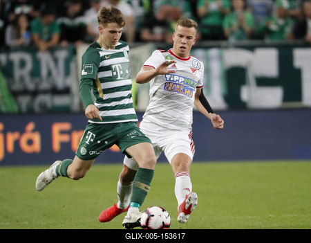 Ferencvarosi TC v DVSC - Hungarian OTP Bank Liga-stock-foto
