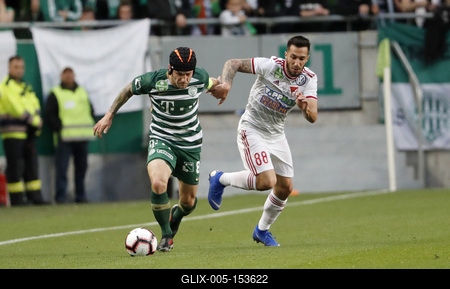 Ferencvarosi TC v DVSC - Hungarian OTP Bank Liga-stock-foto