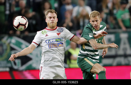 Ferencvarosi TC v DVSC - Hungarian OTP Bank Liga-stock-foto