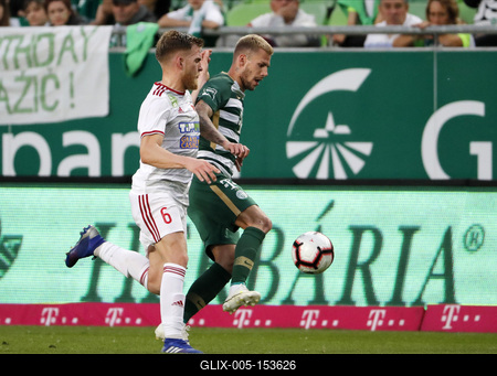 Ferencvarosi TC v DVSC - Hungarian OTP Bank Liga-stock-foto