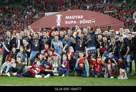 Budapest Honved v MOL Vidi FC - Hungarian Cup Final-stock-foto
