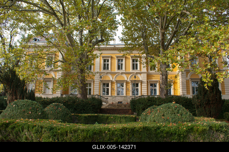 Füzérradvány Károlyi kastély-stock-foto