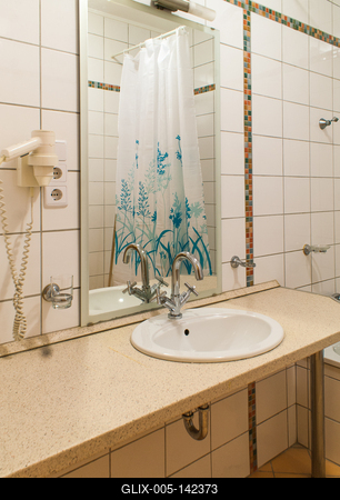 Fürdőszoba belső fotó-stock-foto