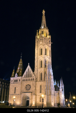 Mátyás templom, Matthias Church-stock-foto