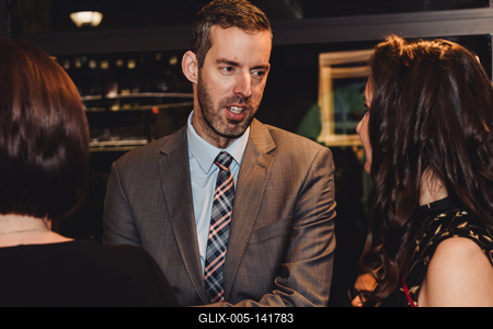 Könnyid László, a hévízi Hotel Europa Fit igazgatója és a Magyar Szállodák és Éttermek Szövetségének elnöke, félalak, a hévízi Brix Bisztró megnyitóján-stock-foto