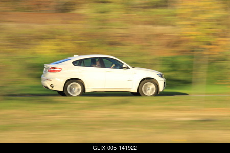 Sebesség autóval-stock-foto