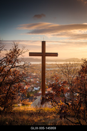 Tamás hegy, Balatonfüred-stock-foto