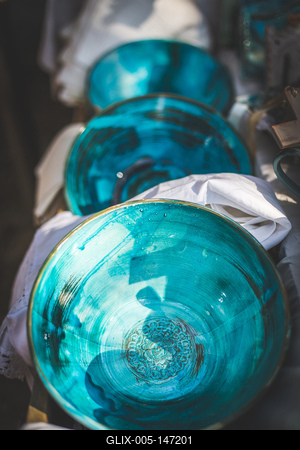 Kézműves piac, vásár-stock-foto