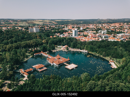 Hévízi-tó-stock-foto