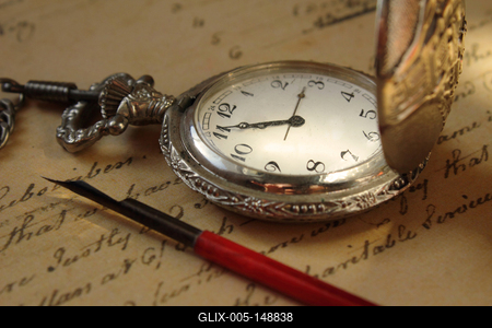 Összetört idő-stock-foto