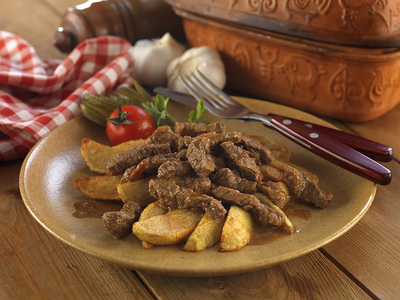 Brassói aprópecsenye-stock-foto