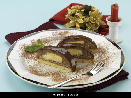 Gesztenyés, csokoládés őzgerinc-stock-foto