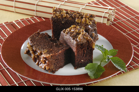 Brownie Amerikából-stock-foto