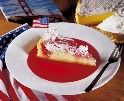 Amerikai sajttorta-stock-foto