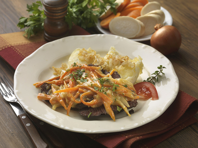 borjúsült eszterházy módra-stock-foto