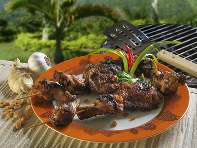 Egzotikus csirkenyárs 2-stock-foto