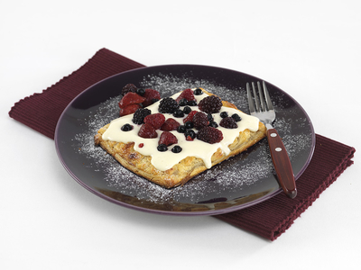 Erdei gyümölcsös papucs-stock-foto