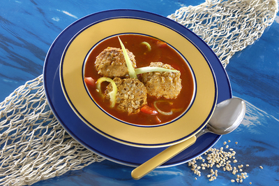 Halászlé pontygombóccal-stock-foto