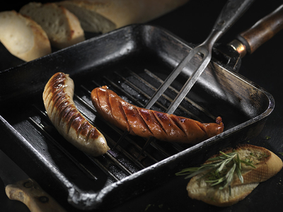 grill kolbász 2-stock-foto