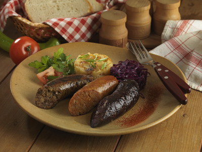 Hagyományos disznótoros-stock-foto