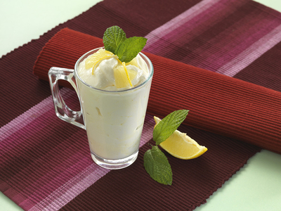 Karácsonyi citromhab-stock-foto