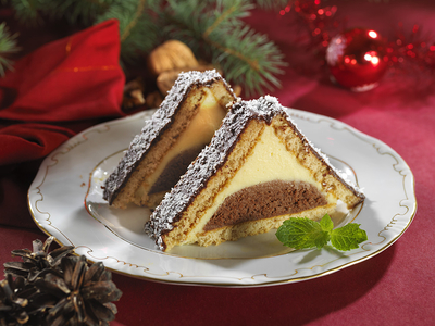 Havas háztető-stock-foto