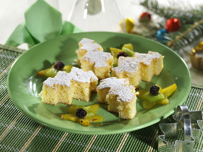 Joghurtos fenyők-stock-foto