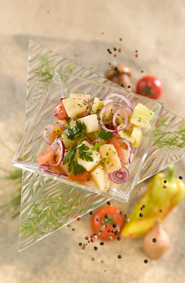 Rác saláta-stock-foto