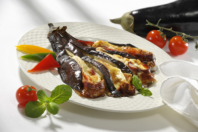 Padlizsán páva módra-stock-foto