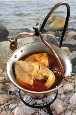 Paksi halászlé-stock-foto